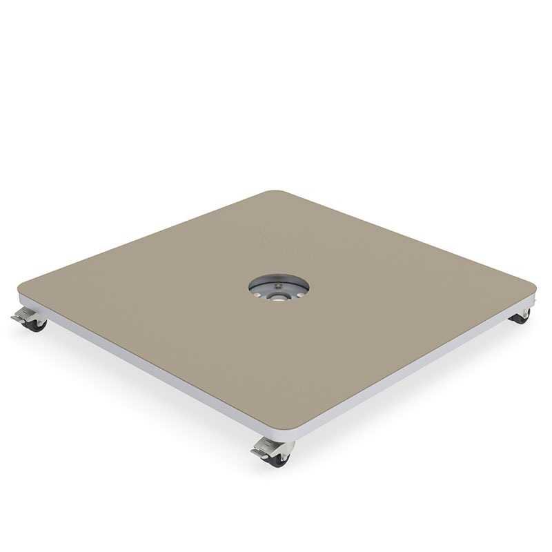 Umbrosa Flacher Stahlsockel VERSA PX