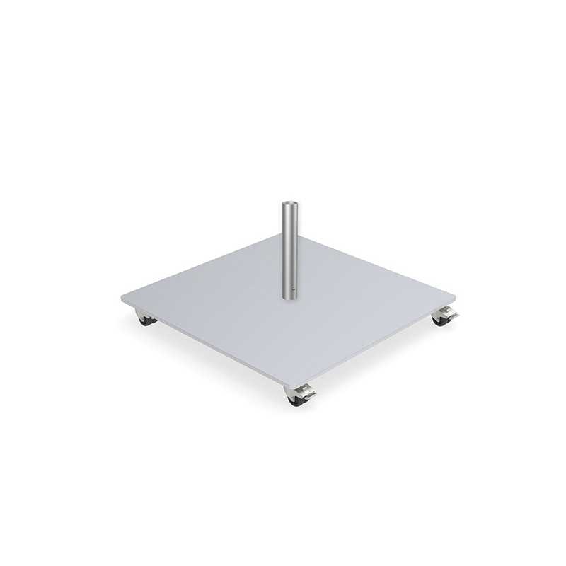 Umbrosa INFINA Flacher Stahlsockel Alu