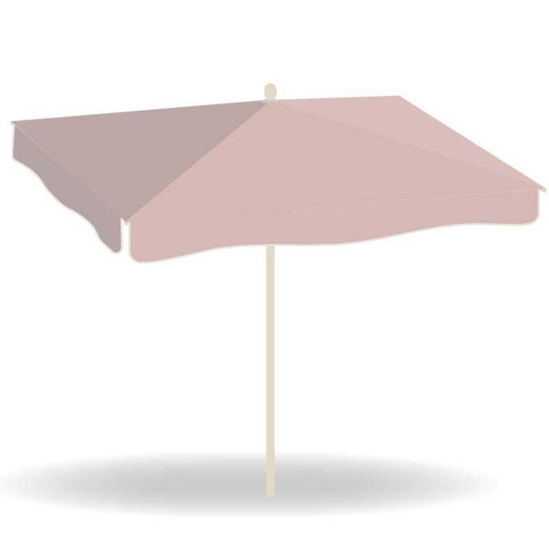 Umbrosa NATA UX Roman Nectar Sonnenschirm 230 x 230 cm