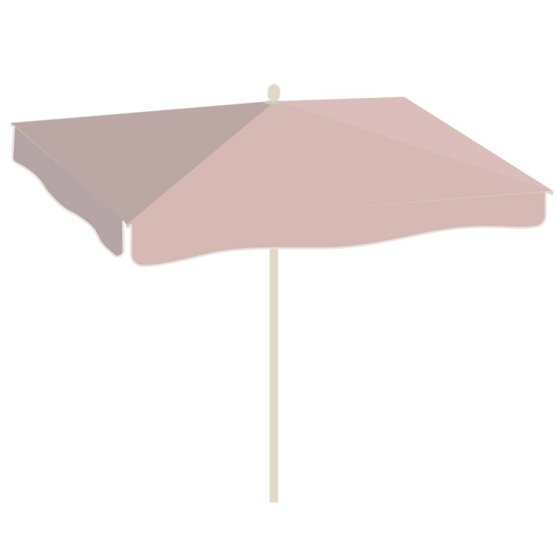 Umbrosa NATA UX Roman Nectar Sonnenschirm 230 x 230 cm