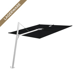 SPECTRA Schirm 250x250 cm, Alu eloxiert/ Black