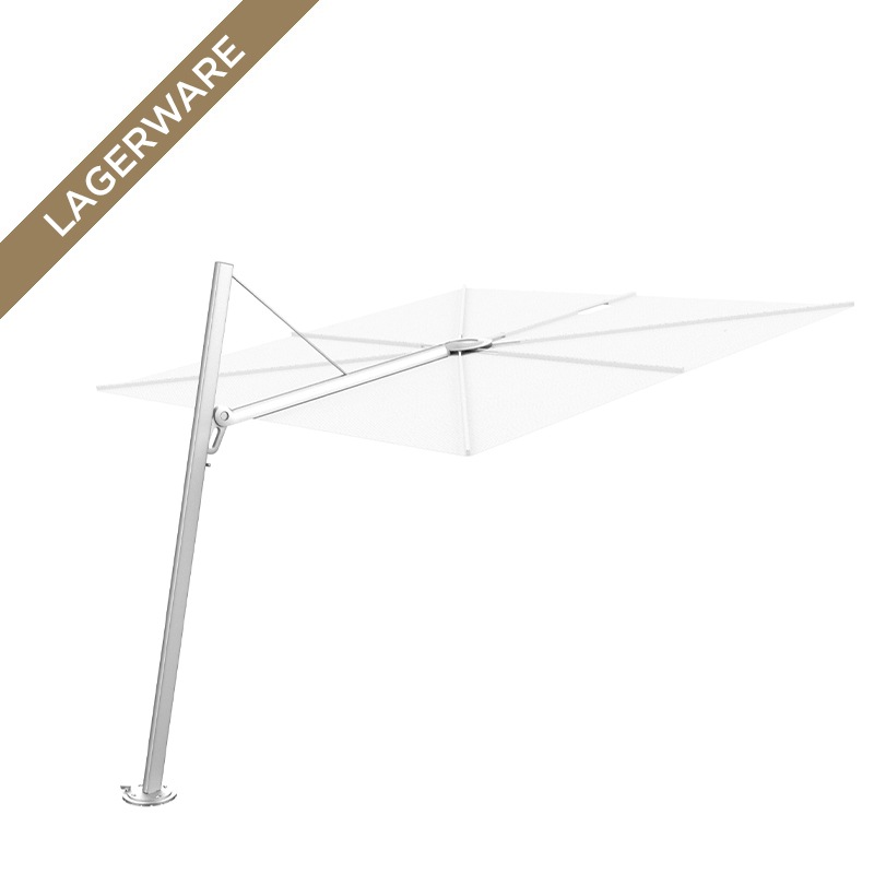 SPECTRA Schirm 250x250 cm, Alu eloxiert/ Natural