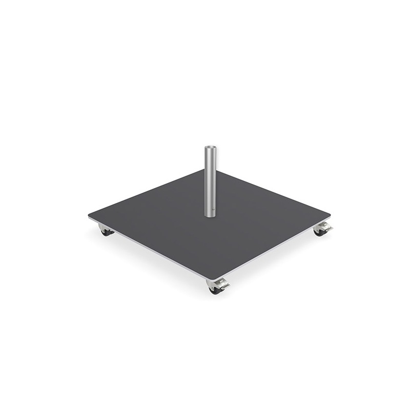 Umbrosa Flacher Stahlsockel, small