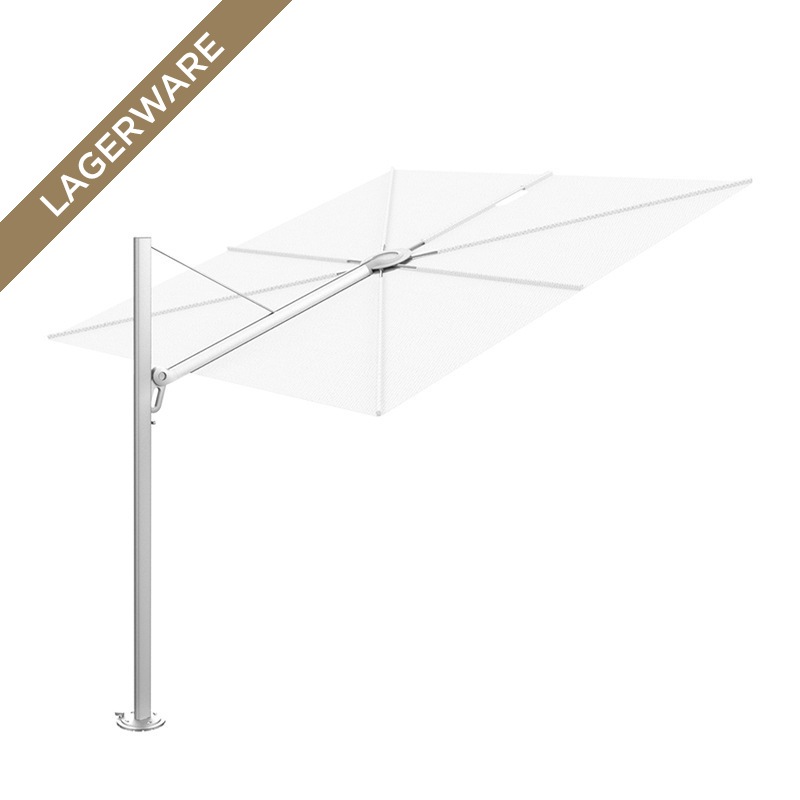 SPECTRA Schirm 300x300 cm 90°, Alu eloxiert/ Natural