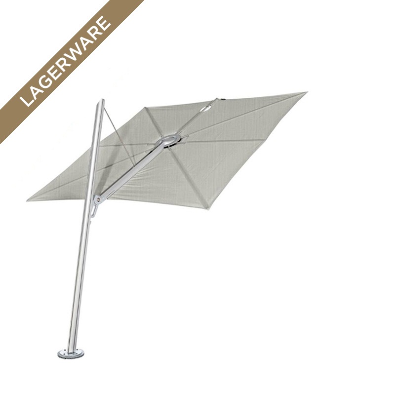 SPECTRA Sonnenschirm 250 x 250 cm, Alu eloxiert/ Grey
